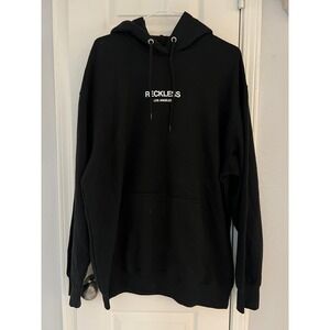 Young & Reckless YR Los Angeles Sweatshirt Hoodie Youth XL Graphic Logo Black